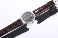 回收二手手表宝玑Marine系列5517大三针日期手表