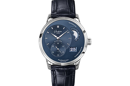 格拉苏蒂原创的偏心月相手表回收多少钱