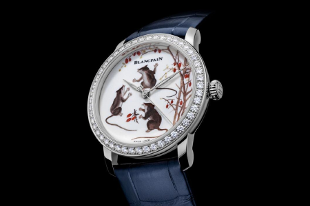 宝珀首款古瓷手表，2020鼠年限量纪念版